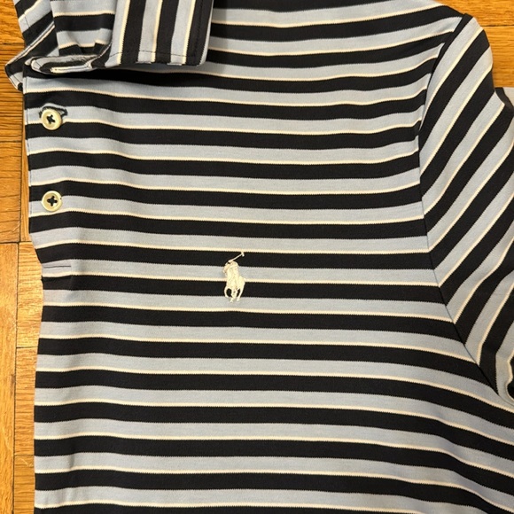 Men’s Ralph Lauren striped polo shirt - Picture 3 of 4